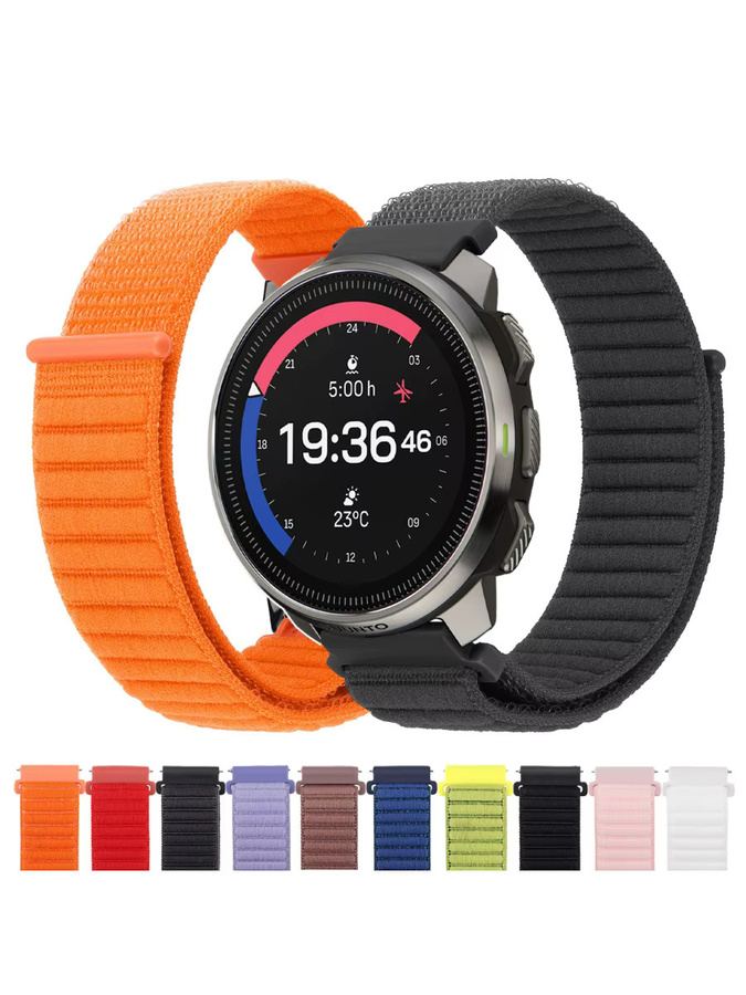 Suunto Uhrenarmband Nylon, Schlaufenarmband, 22 mm, 20 mm - Bild 4