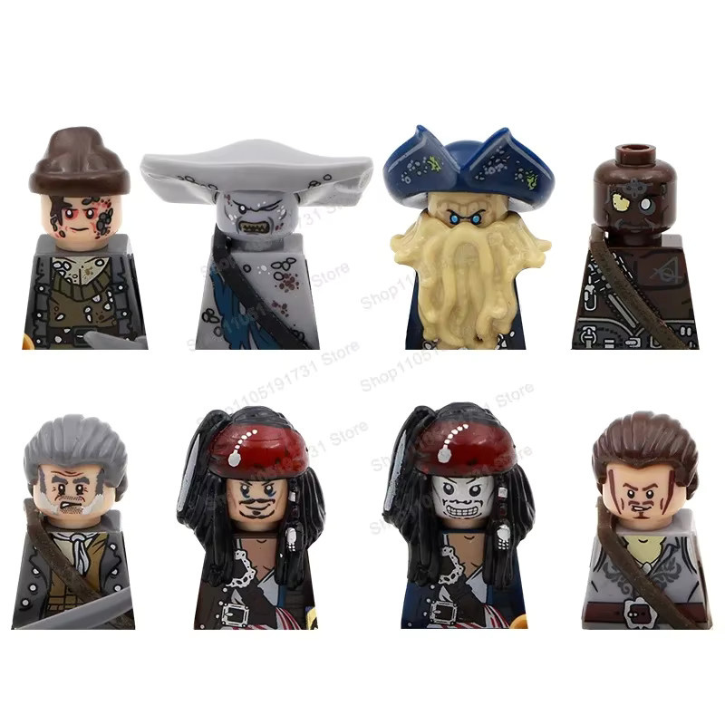 DR.TONG Fluch der Karibik Jack Sparrow, Bausteine Spielzeug, Piraten - Bild 3