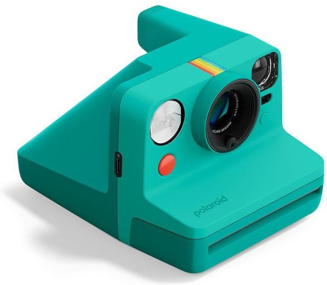 Polaroid Now Generation 3 Sofortbildkamera in Grün/Türkis mit USB-C Anschluss - Bild 2