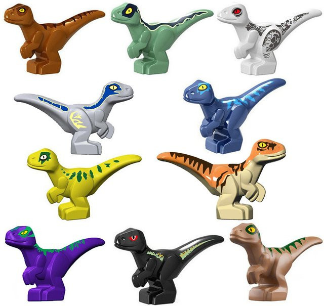 Kennie Dinosaur Building Blocks Accessories Bunt / Mehrfarbig 1-teiliges Set - Bild 1