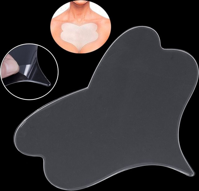 HNKMP Anti-Falten Brustpolster, Silikon, Schmetterlingsform, Unisex - Bild 1