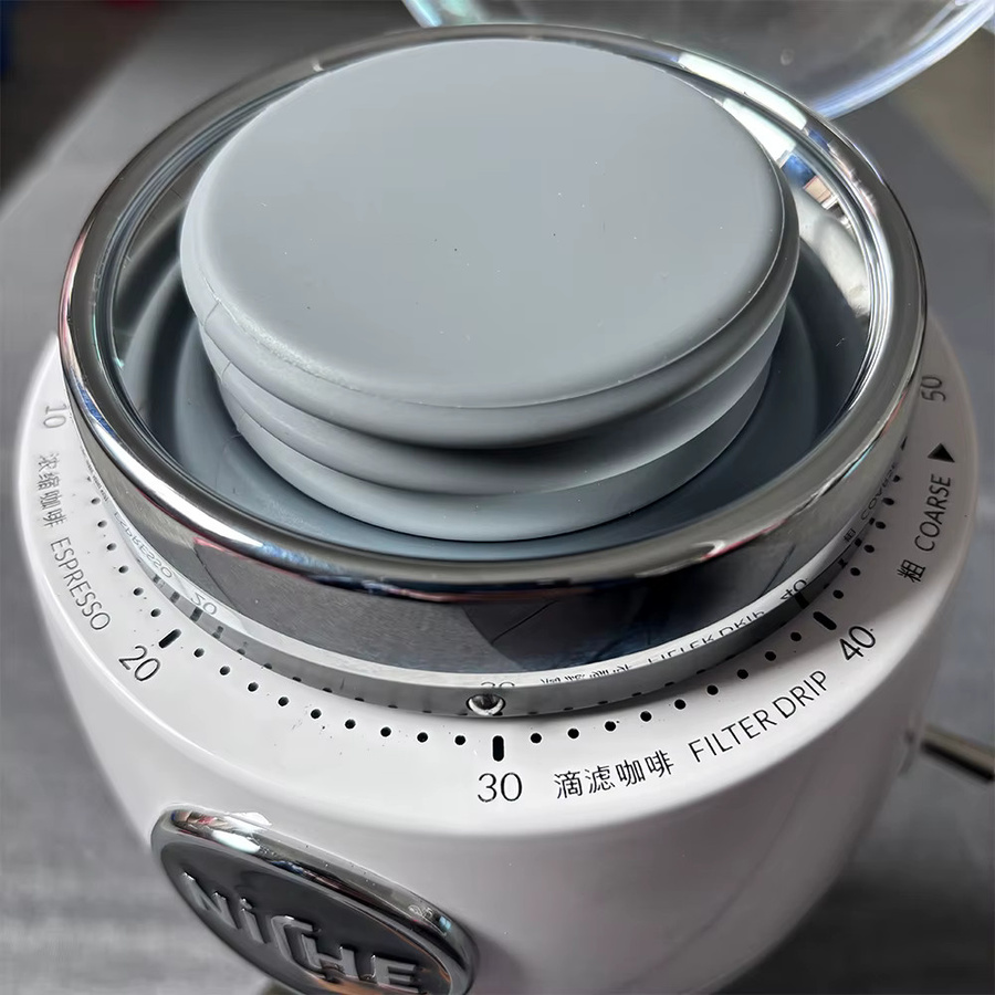 YUAN-ECT Silikon Kaffeemühle Reinigungshilfe Faltenbalg in Grau - Bild 2