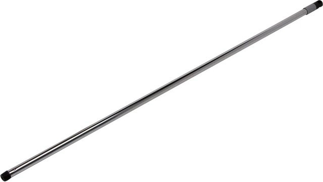 LUX-TOOLS Metallstiel aus Stahl, verchromt, Farbe: Silber, Länge: 130 cm - Bild 1