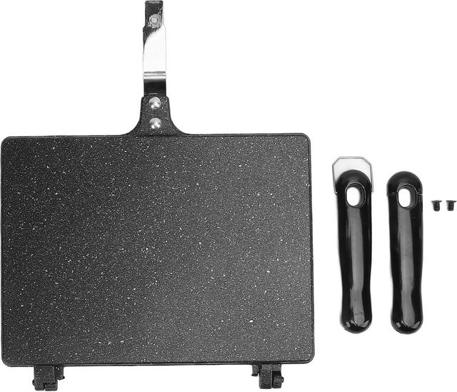 CosyHome Sandwichmaker Grill und Panini Maker mit Antihaftbeschichtung in Grau - Bild 1