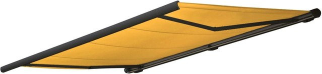 MCW Ersatz-Bezug für Markise H122 Vollkassette aus Polyester in Gelb B: 4 m, H: 3 m - Bild 2