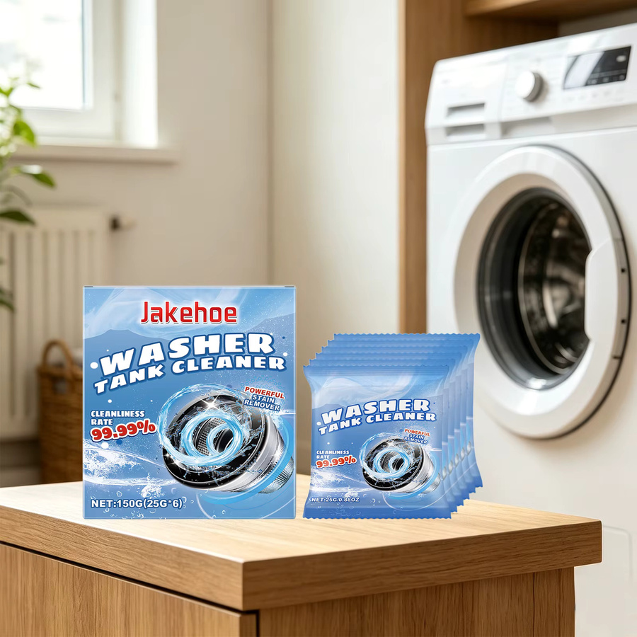 JAKEHOE Waschmaschinen-Reinigungspulver zur Schmutzentfernung und Geruchsbeseitigung in Blau - Bild 6