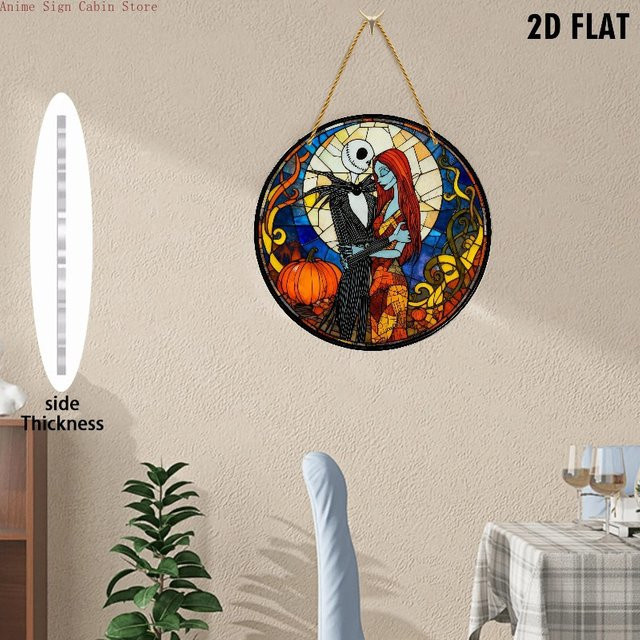 Potdemiel Suncatcher Rundes Acryl-Hängeelement in Mehrfarbig für Schlafzimmer und Teenagerzimmer - Bild 1