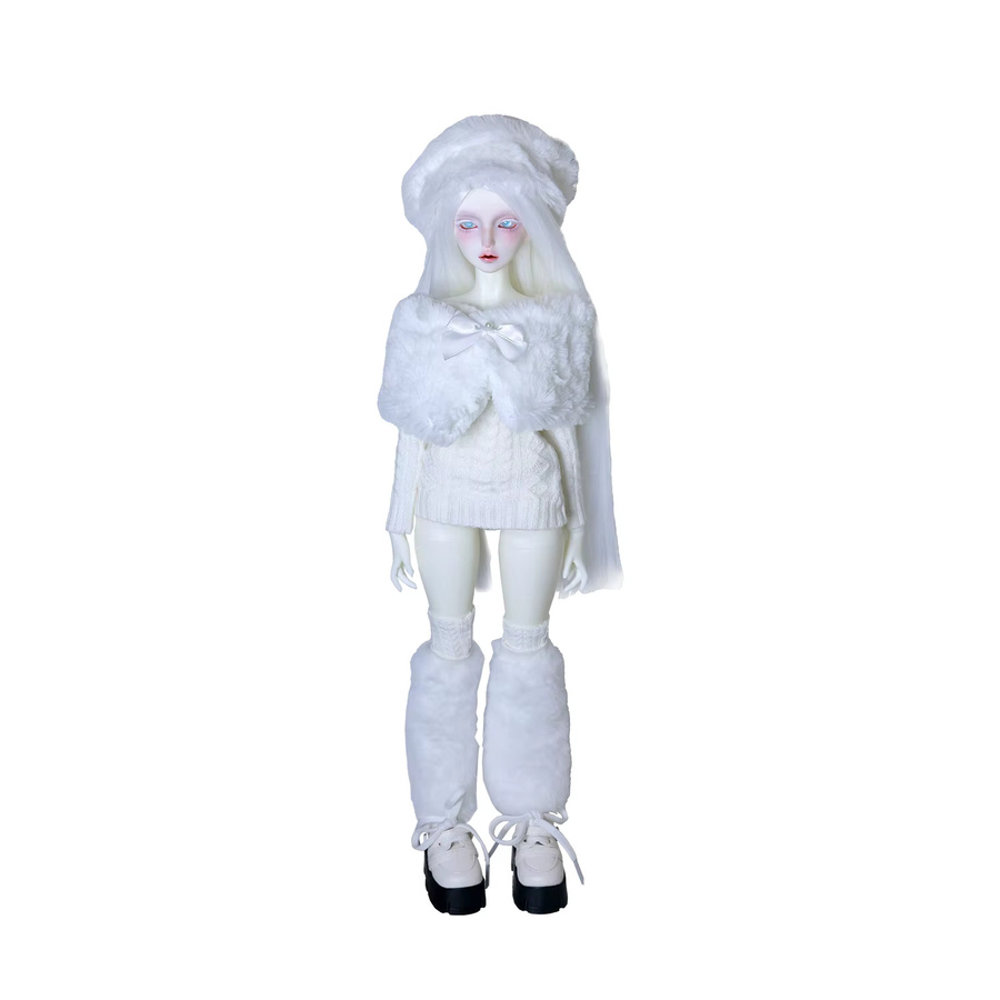 ShugaFairy Sylvi G 1/4 BJD Komplettset, Gelenkpuppe, Weiß, Harz - Bild 2