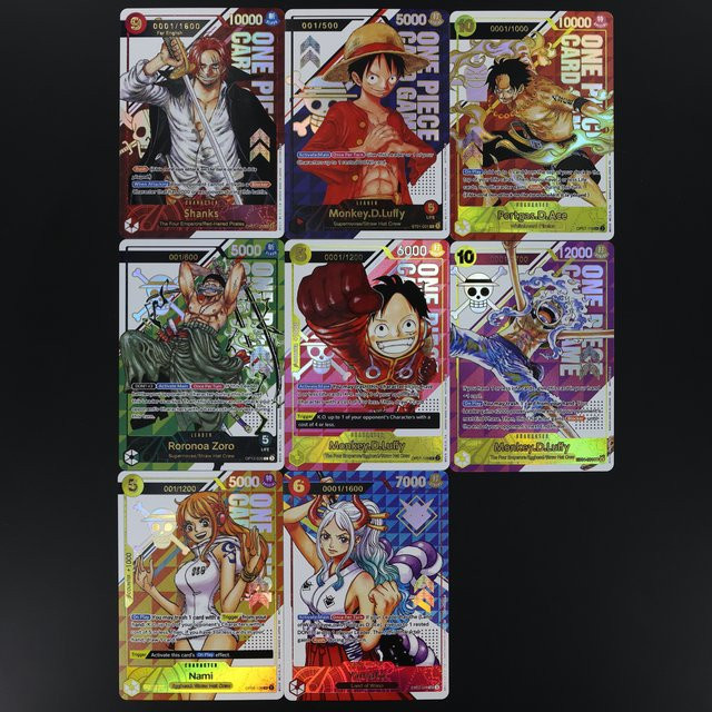 Bandai One Piece Champion-Sammelkartenset, Englisch, mit Goldprägung - Bild 1