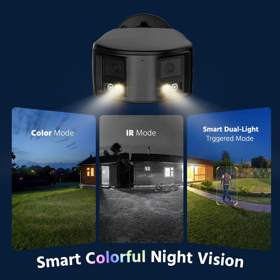 ANNKE 8MP Videoüberwachungs-Kit mit 8-Kanal NVR und schwarzen IP67 Außenkameras, Dual-Objektiv, 4K Auflösung, intelligente Farbnachtsicht, aktive Abschreckung und Zwei-Wege-Audio - Bild 5