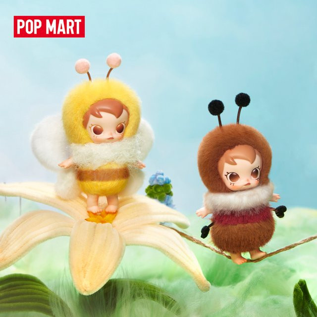 POP MART Baby Molly Buggy Roam Serie, Vinyl-Plüsch-Anhänger Blind Box - Bild 1