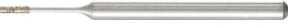 PFERD CBN-Schleifstift Zylindrisch B126 Silber Durchmesser: 1,2 mm, Schaft-Durchmesser: 3 mm zum Schleifen von Bohrungen und Radien - Bild 1
