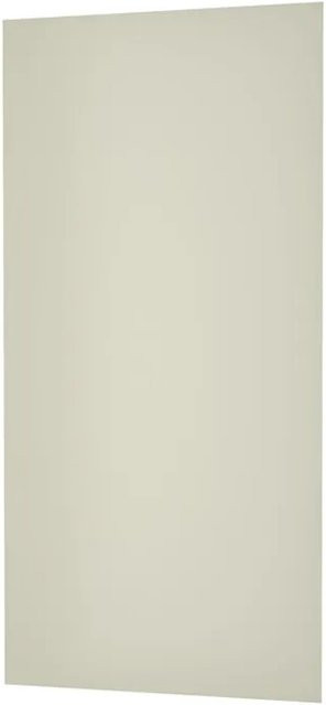 Duschparadies Duschrückwand als Fliesenersatz aus Aluverbundplatte in Elfenbeinweiß, B: 100 cm, H: 210 cm, Dicke: 3 mm - Bild 1