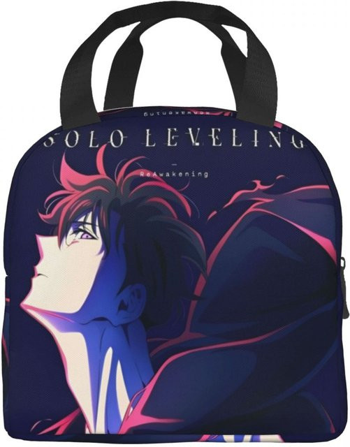 Isolierte Lunchtasche mit Anime-Logo von Fancy Style Studio in Blau - Bild 1