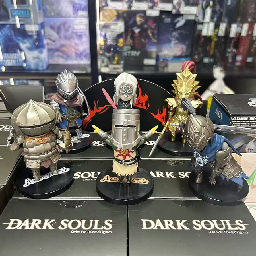 Bandai Dark Souls Q-Version Chibi Actionfiguren, 4-teiliges Set, ab 15 Jahren - Bild 4