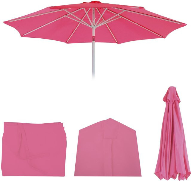 MCW Ersatz-Bezug für Sonnenschirm Asti in Pink mit einem Durchmesser von 2,7 m - Bild 1