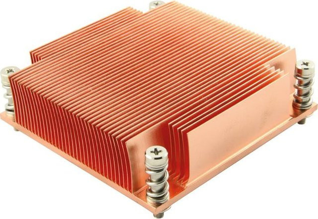 Inter-Tech CPU Kühler Computerkühlsystem Prozessor Kühlkörper in Gold - Bild 1