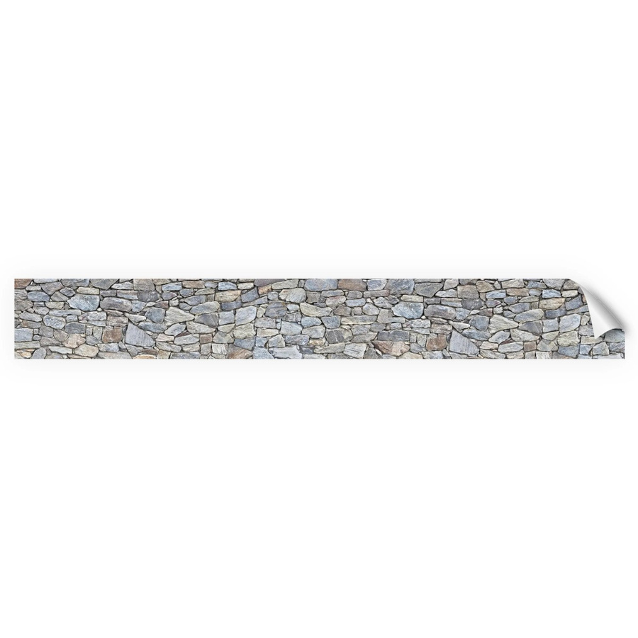 Myspotti Küchenrückwandfolie Massimo in Grau mit Fliesenoptik, B: 450 cm, H: 60 cm - Bild 2