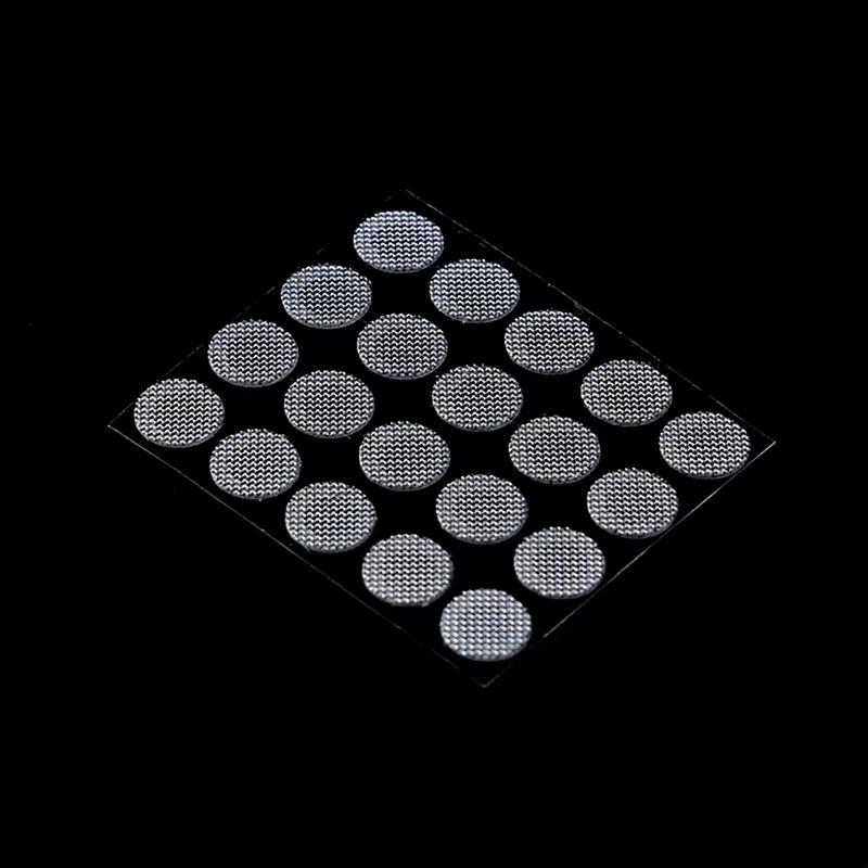 JINHF In-Ear Kopfhörer Staubschutz Filter Set aus Stahl Mesh in Silber, 20er Paket, Durchmesser: 4 mm, 4,2 mm, 4,7 mm und 5 mm - Bild 2