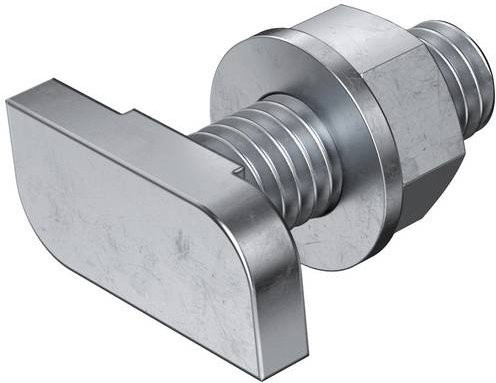 OBO Bettermann Hammerkopfschraube CL27HB M5x25 ZL 1148020 aus Stahl, Silber, 50 Stück - Bild 1