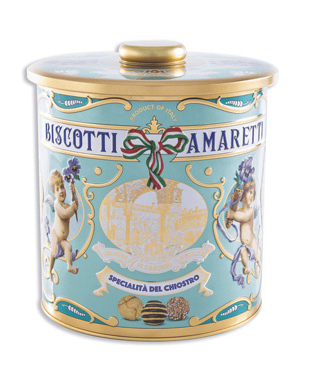 Paolo Lazzaroni & Figli Amaretti und Amarettini Metalldose 190 g - Bild 1