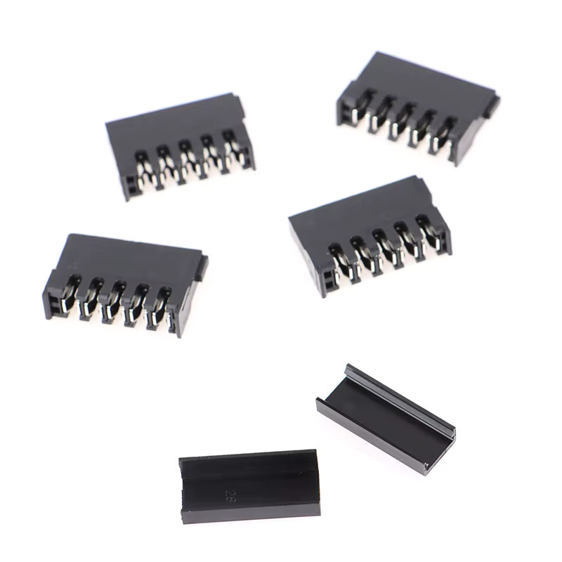 10 Paar SAFENH SATA Power Connector mit Kupferkern für HDD Festplatten, Schwarz - Bild 2