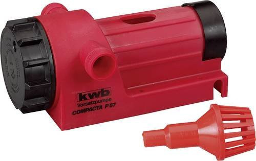 KWB Bohrmaschinenpumpe mit Filter in Rot, Förderleistung 3000 l/h - Bild 1