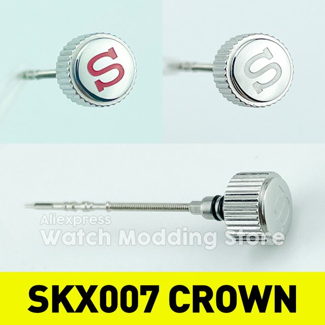 PHYLIDA Krone für SKX007, Edelstahl, Silber - Bild 1