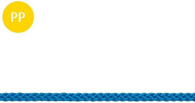 Conacord Polypropylen Multifil Seil geflochten Blau Durchmesser: 6 mm - Bild 1