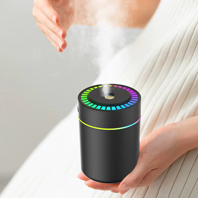 KEBETEME Elektrischer Mini Luftbefeuchter und Aroma Diffusor mit USB-Anschluss, 180 ml - Bild 4
