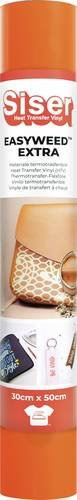 Siser Transferfolie aus Polyester in Flou-orange mit einer Schnittbreite von 30 cm - Bild 1
