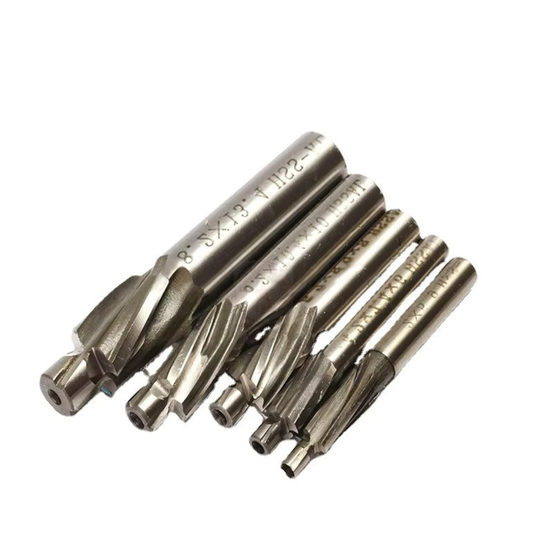Chowmaster HSS Senkerfräser-Set in Silber mit 4 Nuten für CNC, inklusive M3, M4, M5, M6 und M8 Pilot-Schlitzwerkzeug - Bild 4