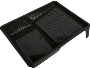 FRIESS-TECHNO-PROFI Farbwanne aus Kunststoff, schwarz, B: 23 cm, T: 30 cm, stapelbar - Bild 1