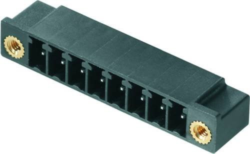Weidmüller Stiftgehäuse-Platine BC/SC, 10 Polzahl, Rastermaß: 3.81 mm, Grün/Schwarz, 50 Stück - Bild 1