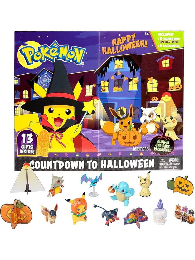 Bandai Pokémon Happy Halloween Countdown-Adventskalender, 13-teiliges Set - Bild 7