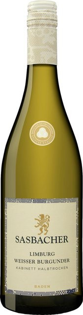 SASBACHER Winzerkeller Weißer Burgunder, Weißwein, Baden, 2024, halbtrocken, 0,75 l - Bild 1