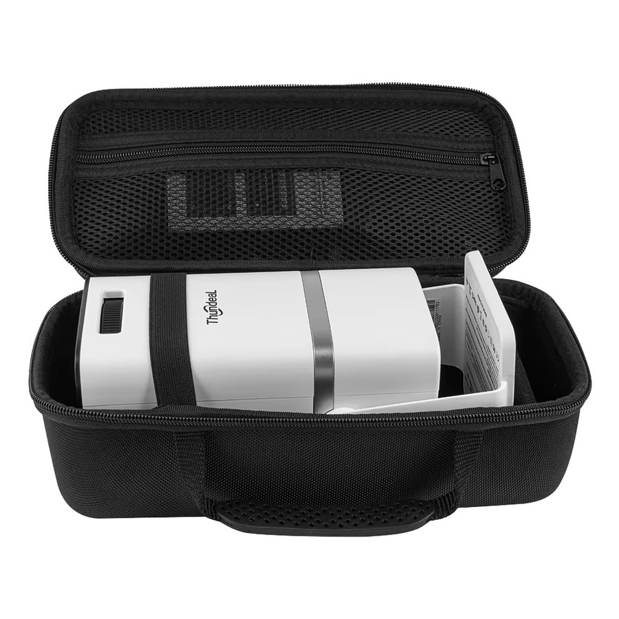 PROGAGA Projektortasche in Schwarz für Magcubic HY300 Pro HY320 Mini TD80W PG370 zur sicheren Lagerung und Reise - Bild 2