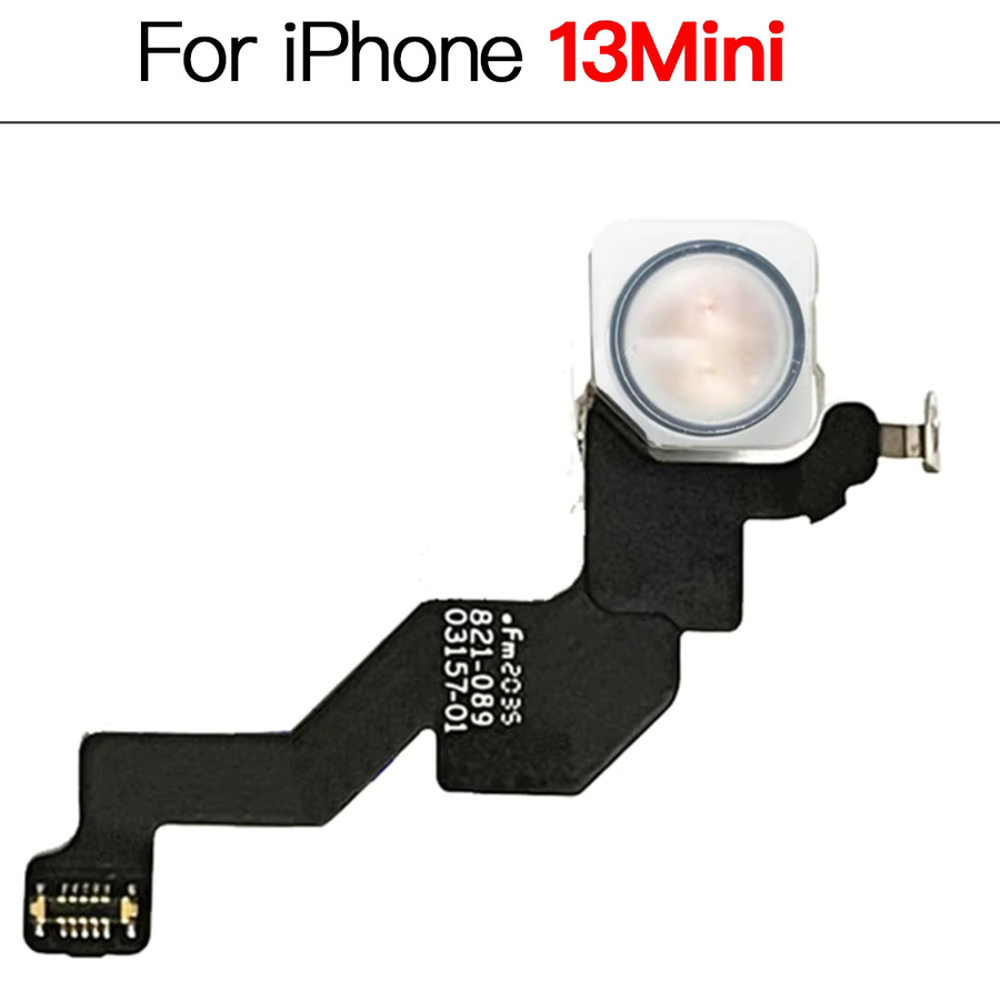 Ersatz-Blitzlicht in Schwarz für iPhone 13 Mini, Pro und Pro Max zur Reparatur - Bild 3