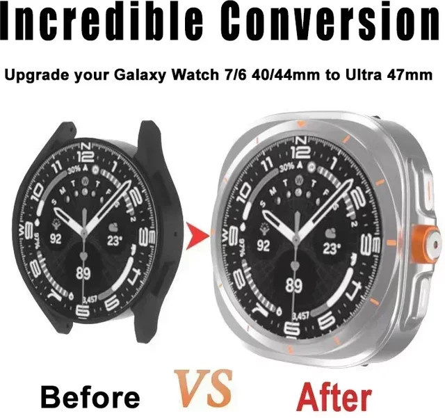 Displayschutzfolie aus gehärtetem Glas für Samsung Galaxy Watch 7 6 40 mm 44 mm - Bild 1