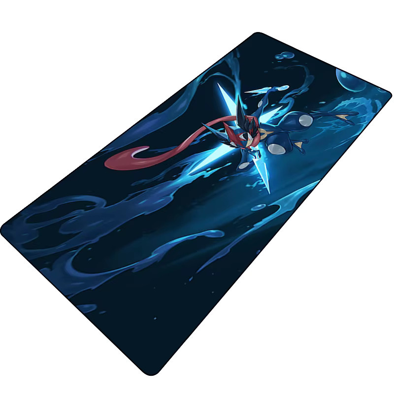 Bandai Greninja Mauspad XXL Gamer Mausmatte in Multicolour aus Naturkautschuk - Bild 2