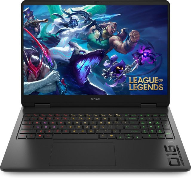 HP OMEN 16-am0677ng Gaming Notebook in Shadow Black mit 16 Zoll Display, 32 GB RAM, 1000 GB SSD, Windows 11 und nVidia GeForce RTX 5070 - Bild 1