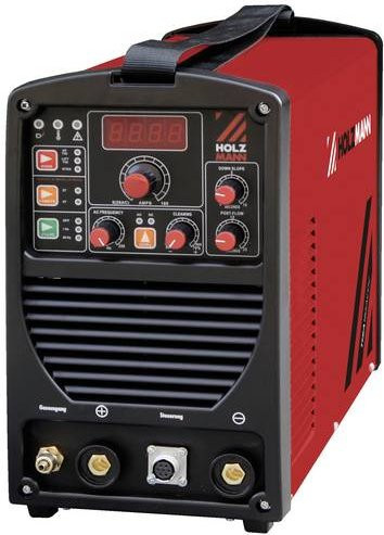 Holzmann Maschinen TISA185ACDC TIG-Schweißgerät in Rot, 10 - 125A - Bild 1