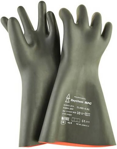DEHN Arbeitshandschuh Größe XL in Schwarz, 1 Paar - Bild 1