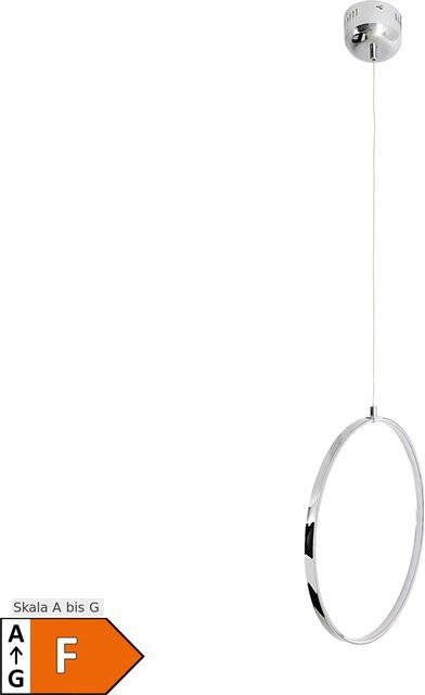 Näve LED Pendelleuchte LOOP LINE in Chrom - Bild 1