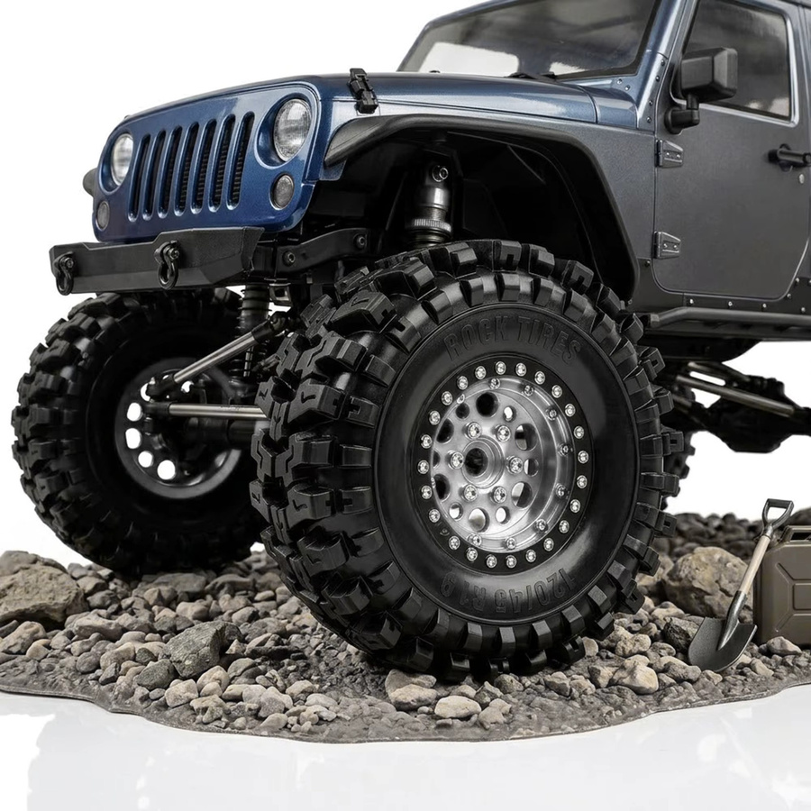 Traxxas Weiche Klebrige Schlammreifen, 120mm, 1.9 Reifen Räder, Schwarze Felgen - Bild 3