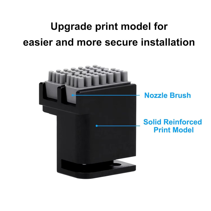 Bambu Lab Düsenreiniger X1C aus Aluminium für P1S P1P X1C X1E 3D-Drucker mit Schnellmontage - Bild 2