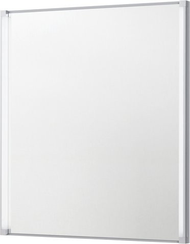 Fackelmann Spiegelelement LED-LINE in Grau mit kaltweißem Licht 6000 - 6500 K, B/H/T: 60,8 x 66,6 x 3,8 cm - Bild 1