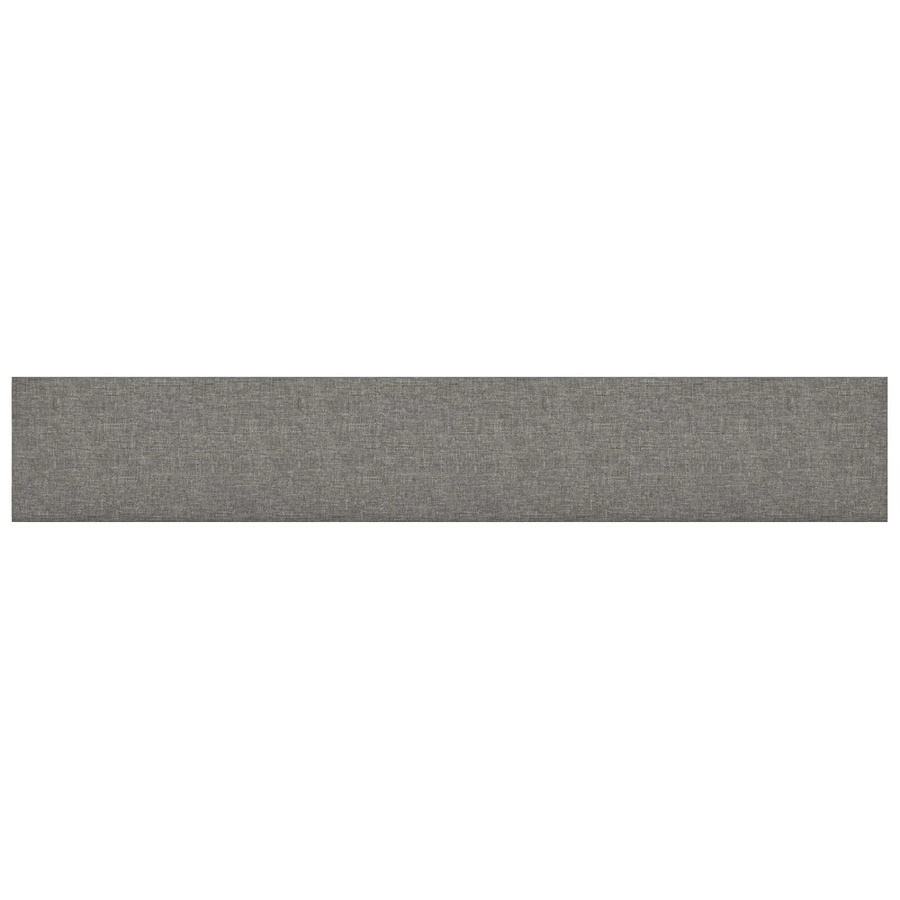 vidaXL Wandkopfteile 12er Set Hellgrau aus Stoff, B/H: 90 x 15 cm - Bild 2