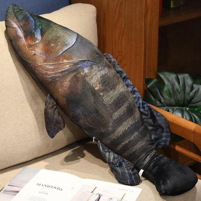 Simulation Lustiges Fisch Plüschtier, Weiches Kuscheltier, Rot, ab 3 Jahre - Bild 1