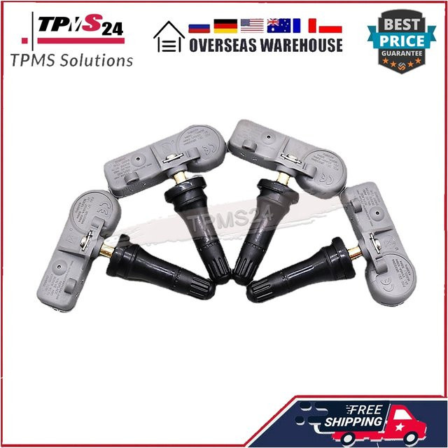 GANGLE 4er Set Reifendrucksensoren für Jeep Gladiator und Wrangler, 433 MHz, Ersatz-TPMS-Sensoren, Teilenummer 68402371aa - Bild 1